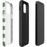 Marijuana Green Checkered iPhone 12 Impact Case