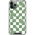 Marijuana Green Checkered iPhone 12 Pro Clear Case