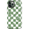 Marijuana Green Checkered iPhone 12 Pro Impact Case