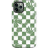 Marijuana Green Checkered iPhone 12 Pro Impact Case