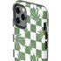 Marijuana Green Checkered iPhone 12 Pro Impact Case