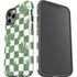 Marijuana Green Checkered iPhone 12 Pro Impact Case