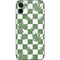 Marijuana Green Checkered iPhone 12 Skin