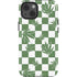 Marijuana Green Checkered iPhone 13 Impact Case