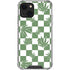 Marijuana Green Checkered iPhone 14 Clear Case