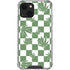 Marijuana Green Checkered iPhone 14 Plus Clear Case
