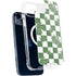 Marijuana Green Checkered iPhone 15 Plus MagSafe Case