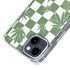 Marijuana Green Checkered iPhone 15 Plus MagSafe Case