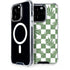 Marijuana Green Checkered iPhone 15 Pro MagSafe Case