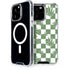 Marijuana Green Checkered iPhone 14 Pro Max MagSafe Case