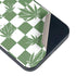 Marijuana Green Checkered iPhone 14 Skin