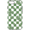 Marijuana Green Checkered iPhone 7 Pro Case
