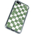 Marijuana Green Checkered iPhone SE (2nd & 3rd Gen) Clear Case