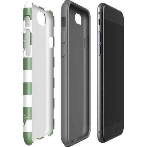 Marijuana Green Checkered iPhone SE (2nd & 3rd Gen) Pro Case