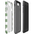 Marijuana Green Checkered iPhone SE (2nd & 3rd Gen) Pro Case