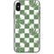 Marijuana Green Checkered iPhone X Skin
