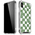 Marijuana Green Checkered iPhone XS Max Clear Case