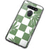 Marijuana Green Checkered LG K51/Q51 Clear Case