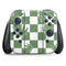 Marijuana Green Checkered Nintendo Switch (2017-2021) Joy-Con Controller Skin