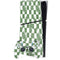 Marijuana Green Checkered PS5 Slim Digital Edition Bundle Skin