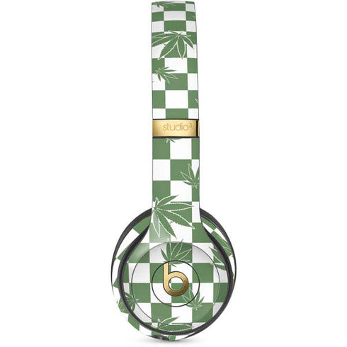 Marijuana Green Checkered Studio Wireless 3 Skin