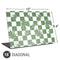 Marijuana Green Checkered Universal Laptop 16in (13 x 9.4in) Skin