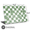 Marijuana Green Checkered Universal Laptop 18in (14.6 x 10.6in) Skin