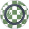 Marijuana Green Checkered Wireless Charger Skin