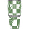 Marijuana Green Checkered Yeti 30oz Rambler Tumbler Skin