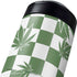 Marijuana Green Checkered Yeti Colster Can Insulator Skin