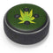 Marijuana Leaf Light Green Amazon Echo Dot Skin