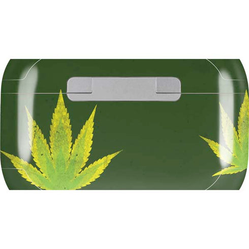 Marijuana Leaf Light Green Apple AirPods Pro Skin
