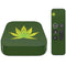 Marijuana Leaf Light Green Apple TV Skin