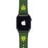 Marijuana Leaf Light Green Apple Watch Band 38-40mm