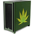 Marijuana Leaf Light Green Corsair 4000D Tempered Glass Mid-Tower ATX Case Skin