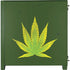 Marijuana Leaf Light Green Corsair 4000D Tempered Glass Mid-Tower ATX Case Skin