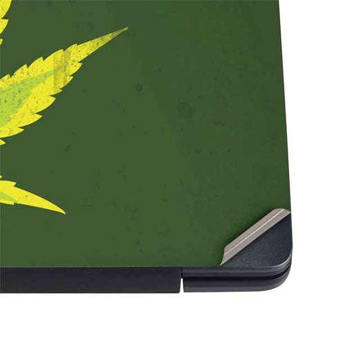 Marijuana Leaf Light Green Dell Vostro Skin