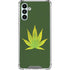 Marijuana Leaf Light Green Galaxy A13 5G Clear Case