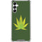 Marijuana Leaf Light Green Galaxy A14 5G Clear Case