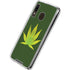 Marijuana Leaf Light Green Galaxy A30 Clear Case