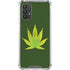 Marijuana Leaf Light Green Galaxy A32 5G Clear Case