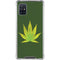 Marijuana Leaf Light Green Galaxy A51 5G Clear Case