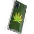 Marijuana Leaf Light Green Galaxy A51 5G Clear Case