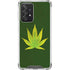 Marijuana Leaf Light Green Galaxy A52 5G Clear Case