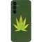 Marijuana Leaf Light Green Galaxy A54 5G Skin
