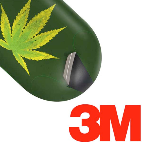 Marijuana Leaf Light Green Galaxy Buds Skin