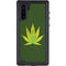 Marijuana Leaf Light Green Galaxy Note 10 Waterproof Case