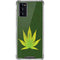 Marijuana Leaf Light Green Galaxy Note20 5G Clear Case
