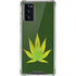 Marijuana Leaf Light Green Galaxy Note20 5G Clear Case