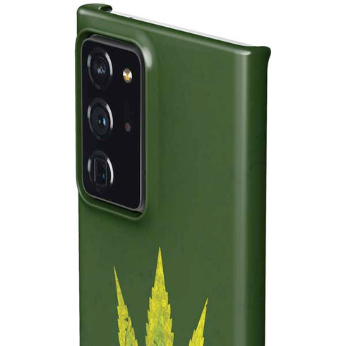 Marijuana Leaf Light Green Galaxy Note20 Ultra 5G Lite Case
